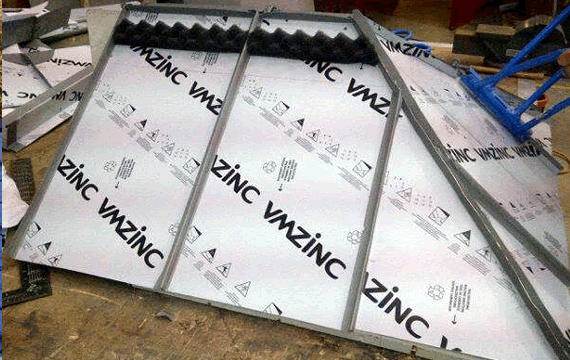 ElC zinc roofing